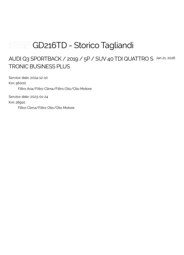 ❌vendura ❌☺️Audi Q3 Sportback 40 2.0 tdi Business Plus 200cv quattr Sequential Diesel
(200PS), Diesel, , 72143 km,